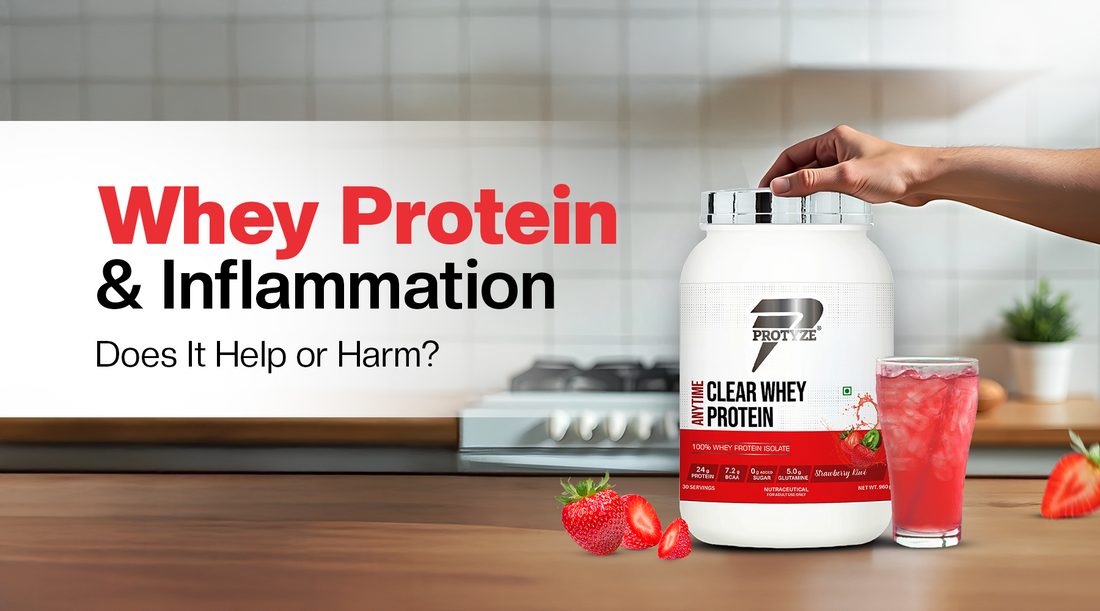 Whey Protein and Inflammation: Does It Help or Harm?