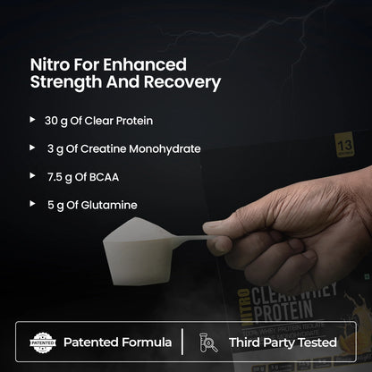 Nitro Clear Whey Protein, Mango Delight 13 Servings