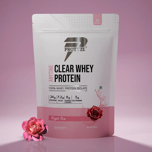 Anytime Clear Whey Protein, Royal Rose (15 Servings)